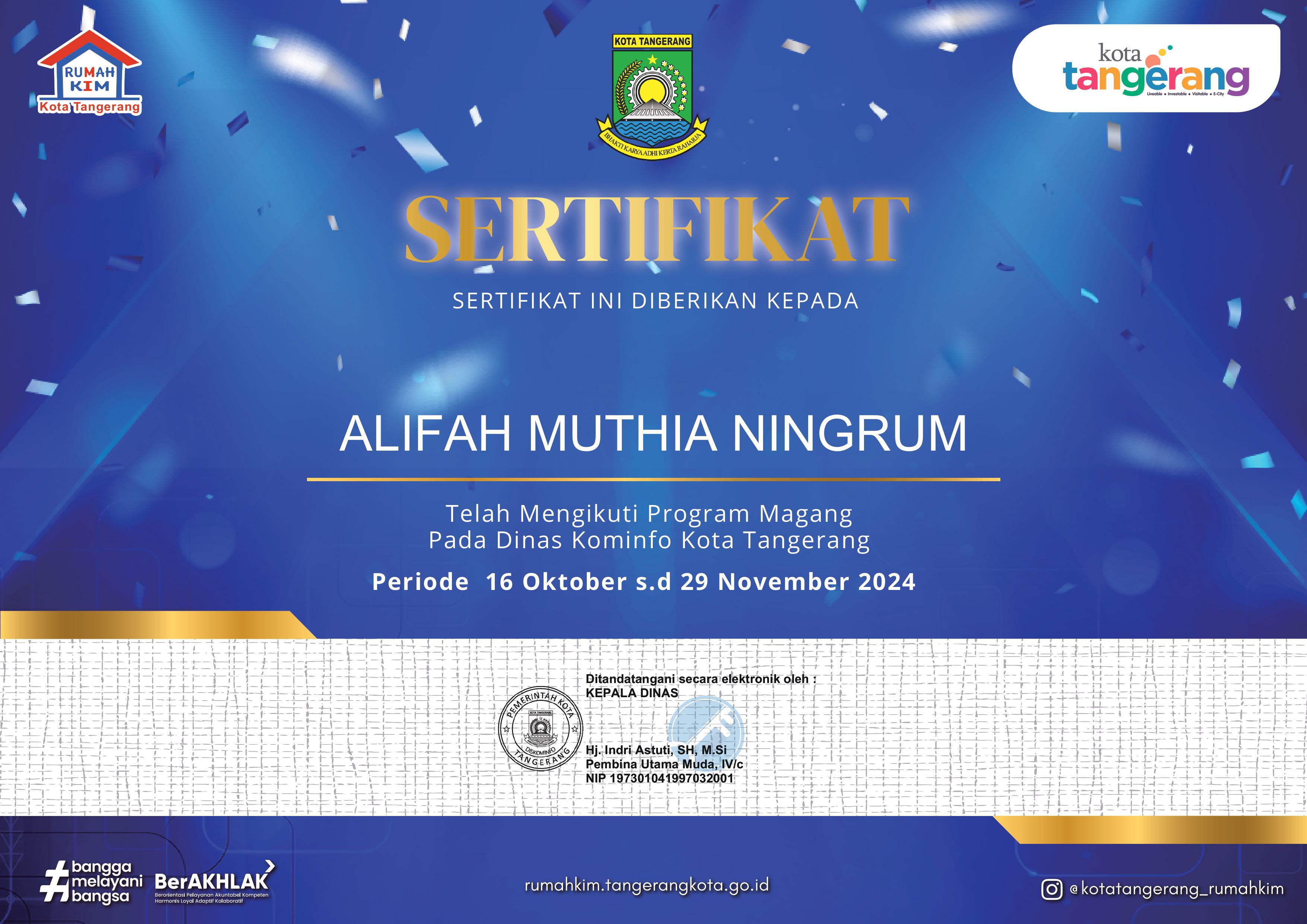 Certificate 3